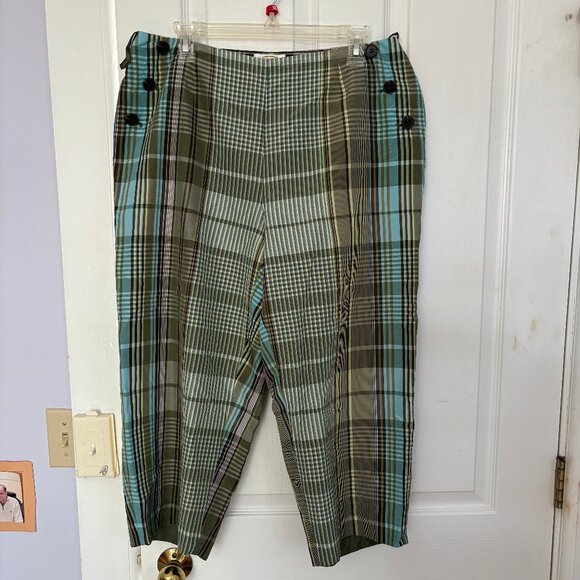 Talbots Silk/Cotton capri pants for women, size 14W - Picture 1 of 8